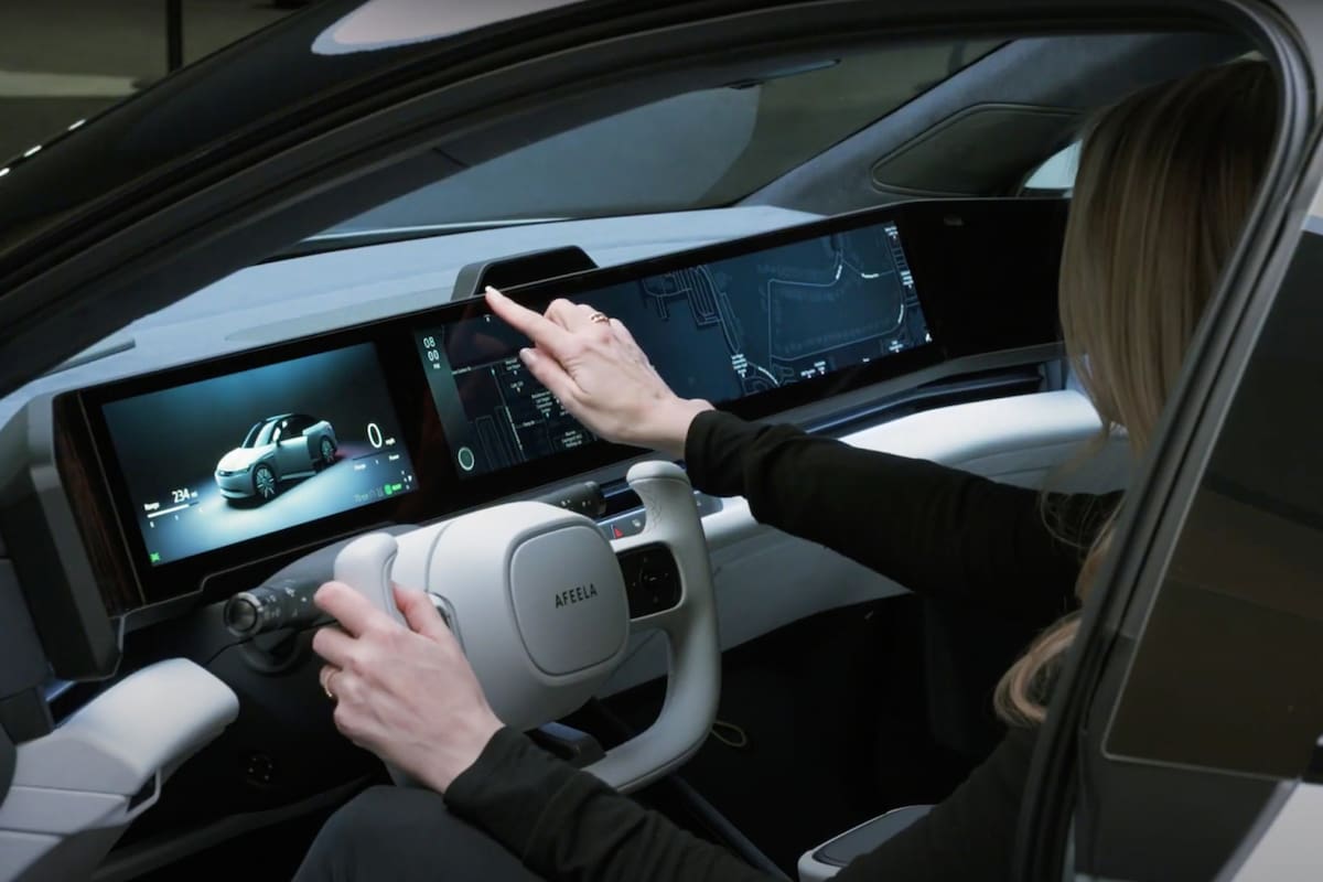 Afeela, el auto se metió en el negocio de los autos y lo hizo de la mano de Honda, su aliado comercial para este emprendimiento, conformaron Sony Honda Mobility