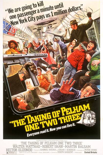 Afiche de la película de Joseph Sargent que se estrenó en 1974