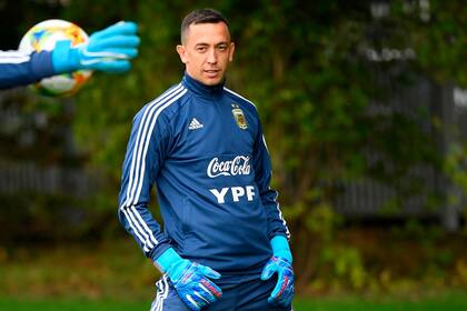Afirmarse en la selección, esa cuenta pendiente para Marchesín; el arquero destaca a sus colegas Armani, Andrada, Rulli, Benítez, Musso, Martínez...