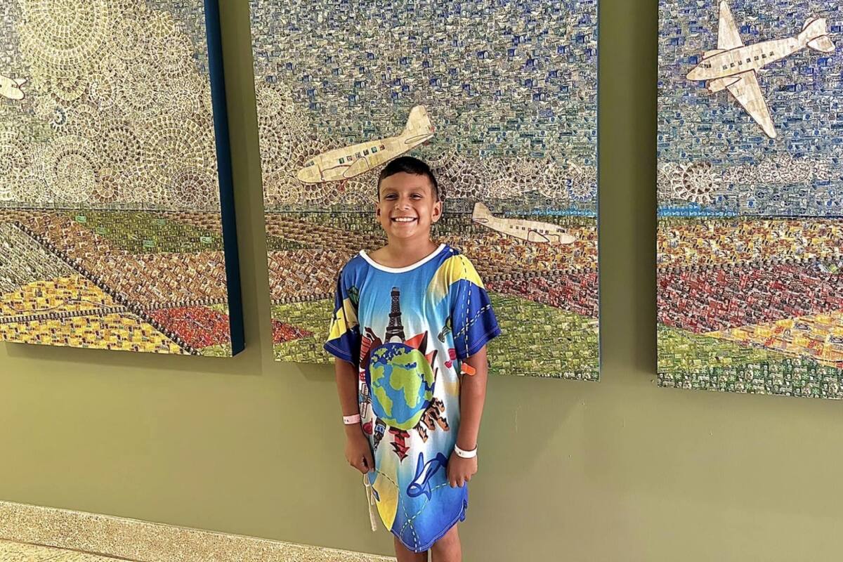 Afortunadamente, Tyson recibió el alta y volvió a practica béisbol