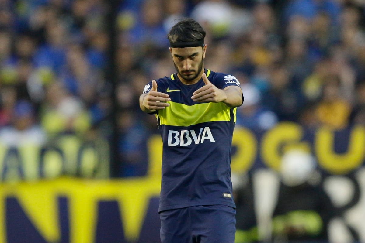Afuera: Boca les colgó el cartel de transferibles a Sebastián Pérez (foto), a Jan Hurtado y a Agustín Almendra