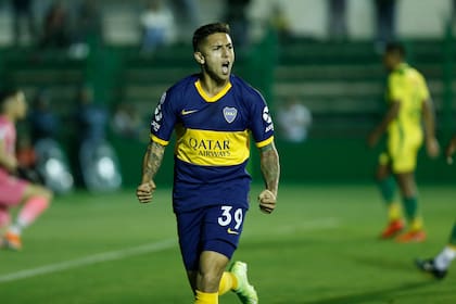 Afuera: Boca les colgó el cartel de transferibles a Sebastián Pérez, a Jan Hurtado y a Agustín Almendra (foto).