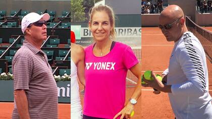 Agassi, Lendl y Arantxa Sánchez