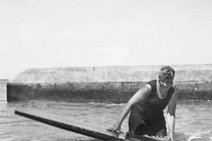 Agatha Christie también era surfer