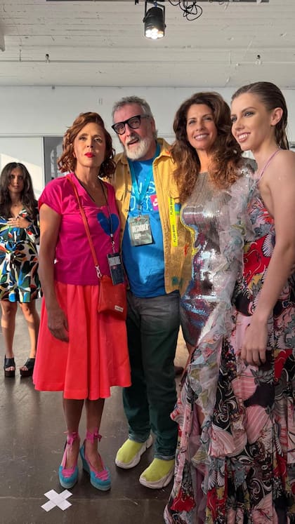 Agatha Ruiz de la Prada, Benito Fernández, Analía Maiorana y Malena Terra