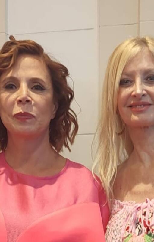 Agatha Ruiz de la Prada y Amalia "Yuyito" González