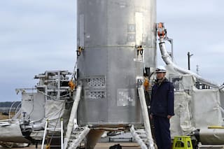 Agencia espacial de Japón realiza primer vuelo de prueba de un cohete reutilizable experimental