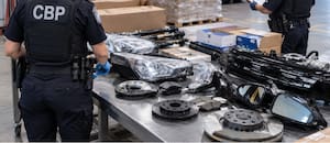 Se hicieron pasar por otra persona, pero la CBP les incautó repuestos de autos comprados en China