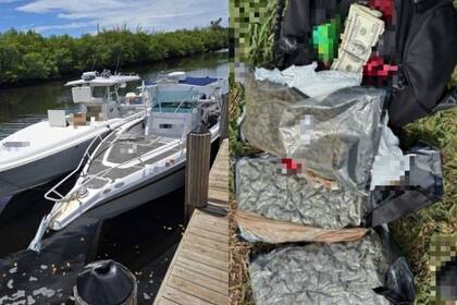 Agentes de la CBP incautaron US$185.000 y 1.52 kilos de marihuana en un presunto intento de contrabando desde Fort Lauderdale hacia las Bahamas