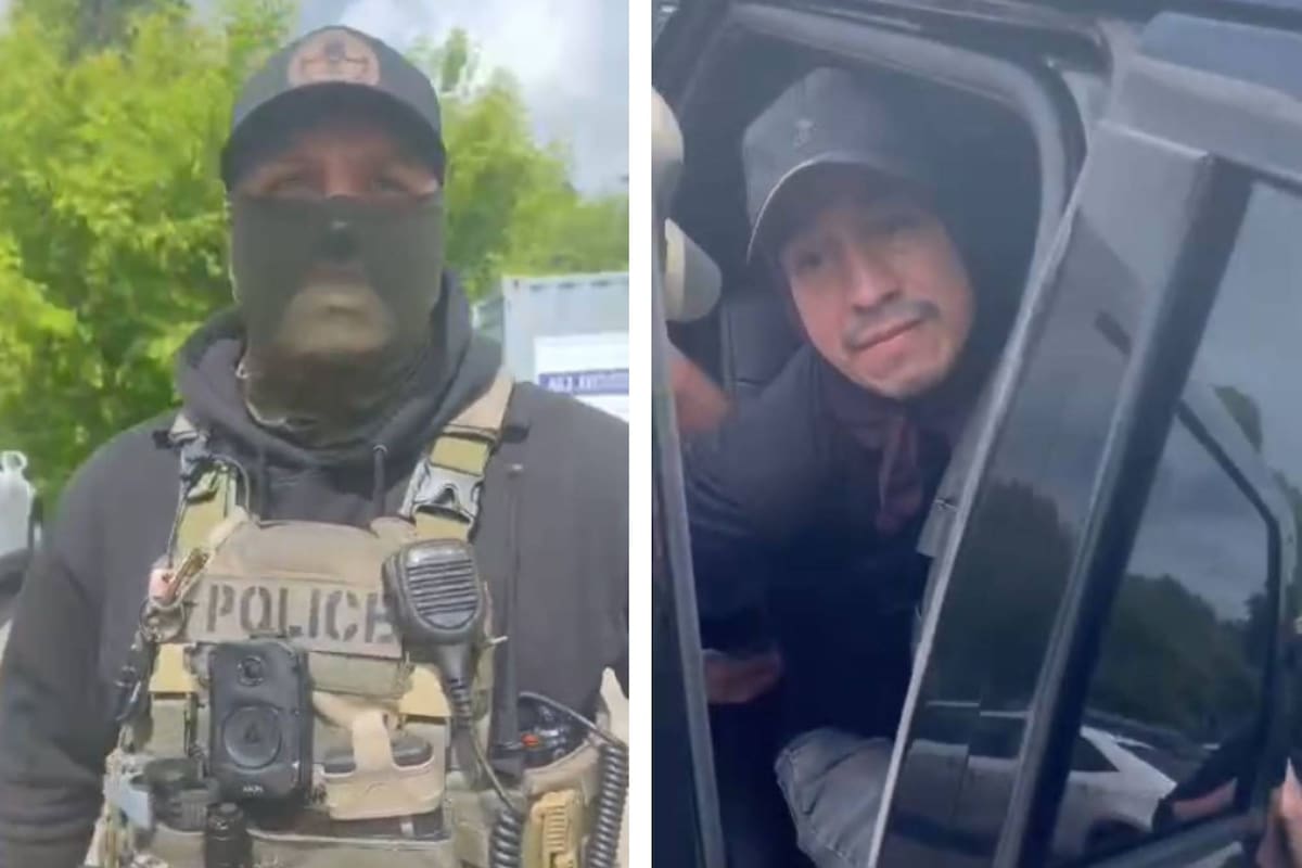 Agentes del ICE arrestaron a un jardinero colombiano al llegar su trabajo