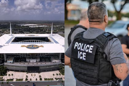 Agentes del ICE estarán presentes en las inmediaciones del Hard Rock Stadium, en Miami, que albergará siete partidos del Mundial 2026