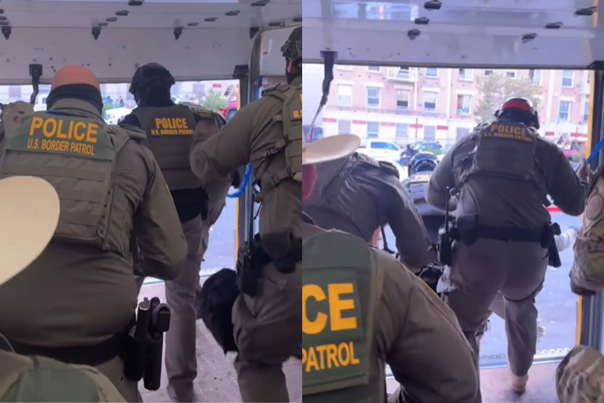 Agentes del ICE salieron de un camión alquilado e hicieron una redada en un Home Depot de Los Ángeles