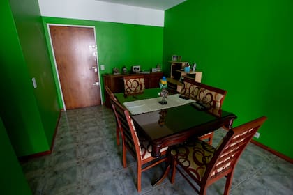 Acá pasaba 24 horas, sentada o tirada en el piso