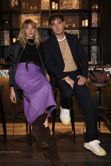 Agostina Barbagelata y Joaquín Rozas