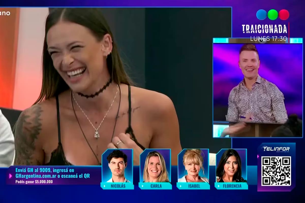 Agostina de Gran Hermano se le declaró a Santiago del Moro y el conductor se enrojeció