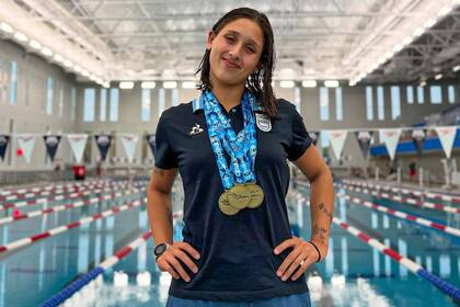 Agostina Hein, primer oro para la Argentina en el Sudamericano Junior