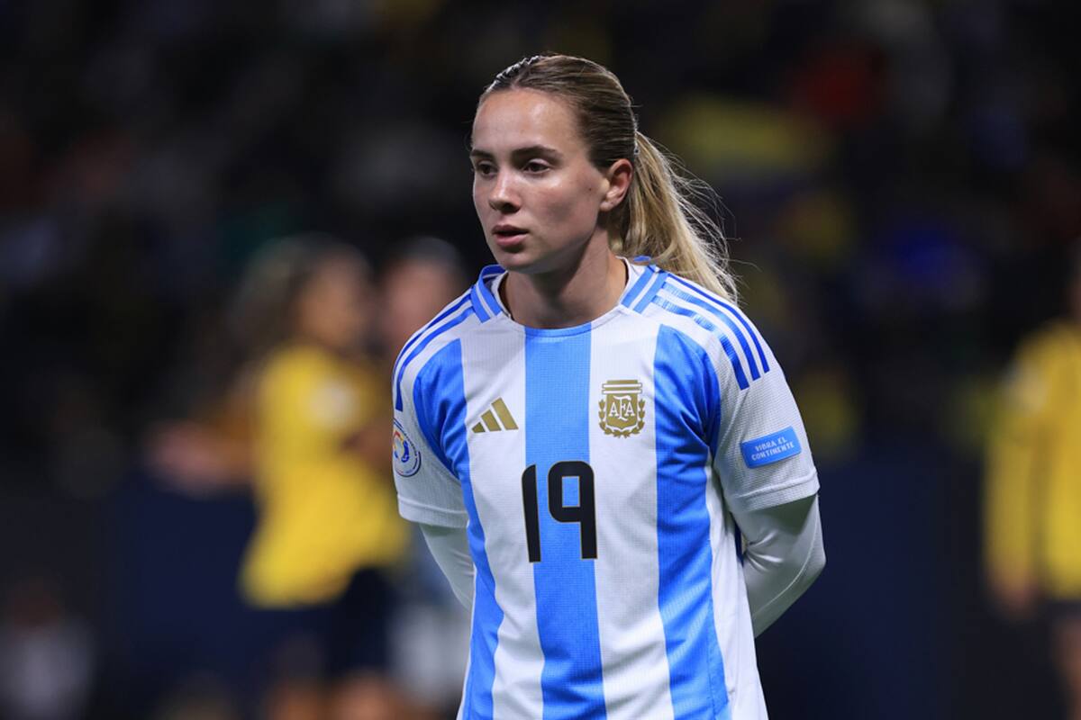 Agostina Holzheier tiene chances de ser titular en el partido de este viernes ante Uruguay, por el tercer puesto de la Copa América