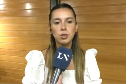 Agostina Páez habló con LN+ tras el juicio