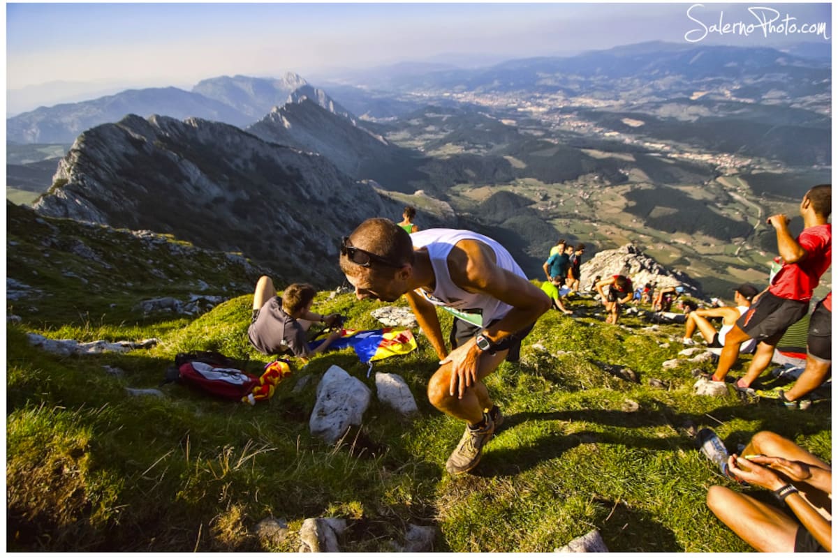 Agotador; así es el esfuerzo que demanda ek lilómetro vertical, que tuvo 132 varones y 107 mujeres protagonistas en el Mundial de carreras de montaña de Canfranc, España.
