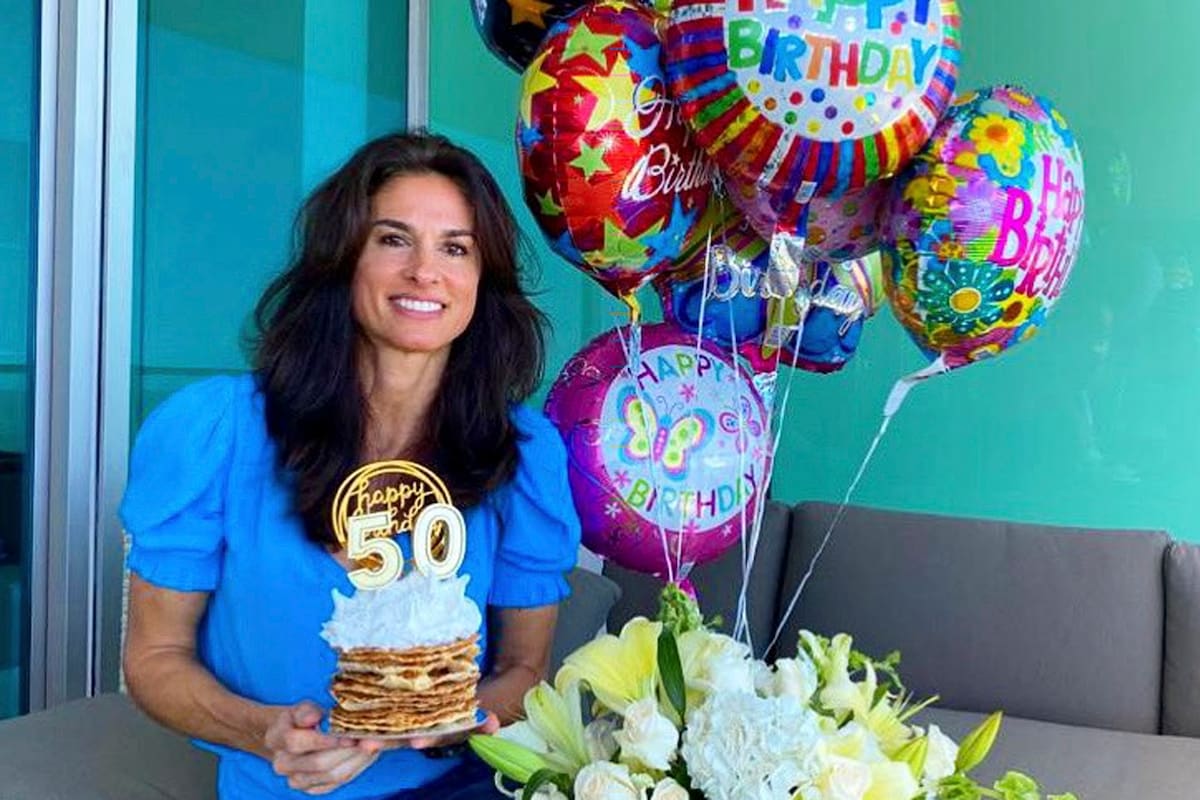 Agradecimiento de Gabriela Sabatini en el dia de su cumpleaños.