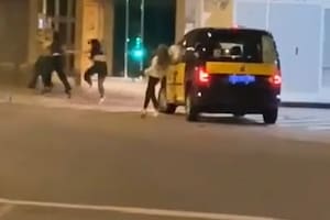Agresión a un taxista en Barcelona.