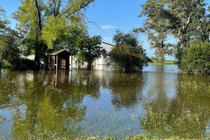 Agua en el campo de Juan Balbin