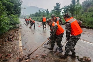 Aguaceros en el norte de China dejan 4 muertos y provocan alertas de inundación en Beijing y alrededores