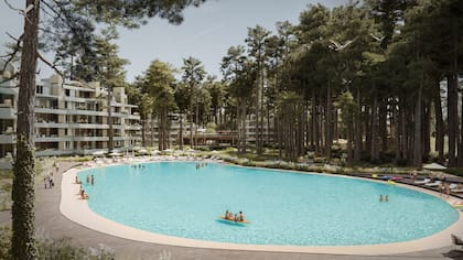 Aguas turquesas y playas de arena blanca, que será el amenity premium de nivel internacional en un entorno natural protegido