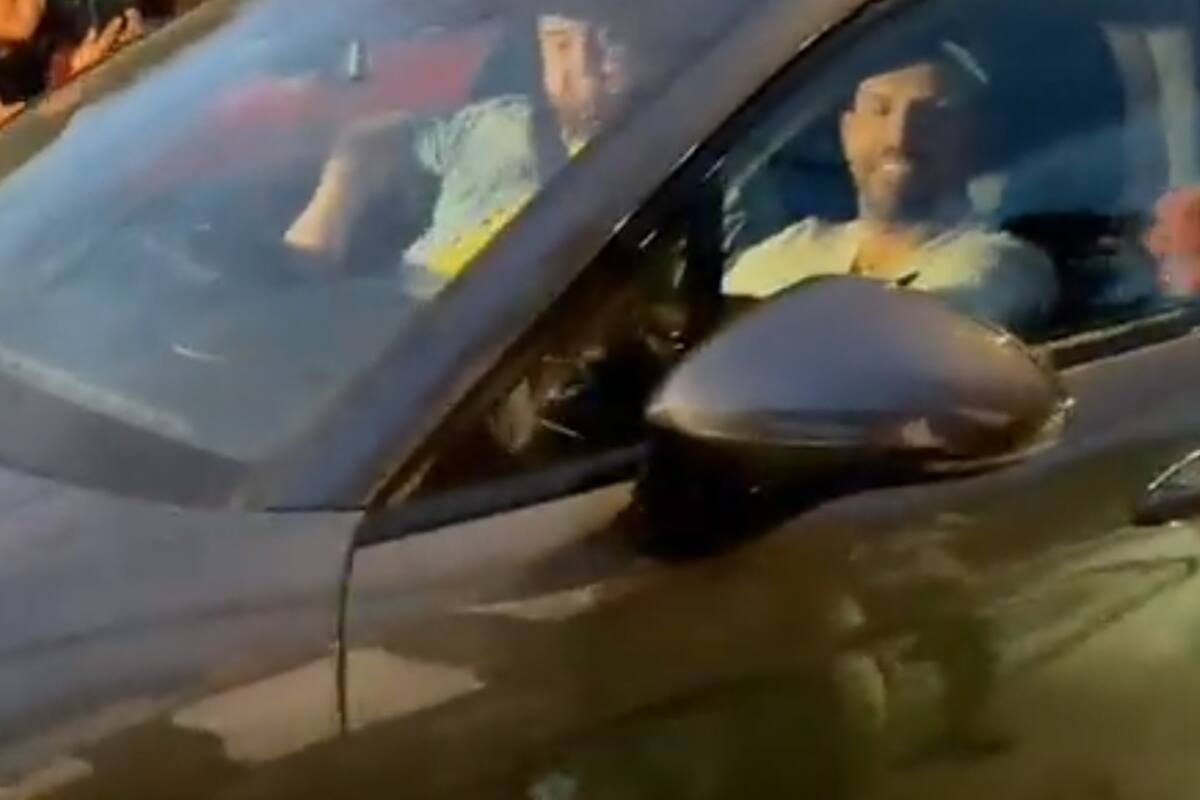 Agüero llega a la cena