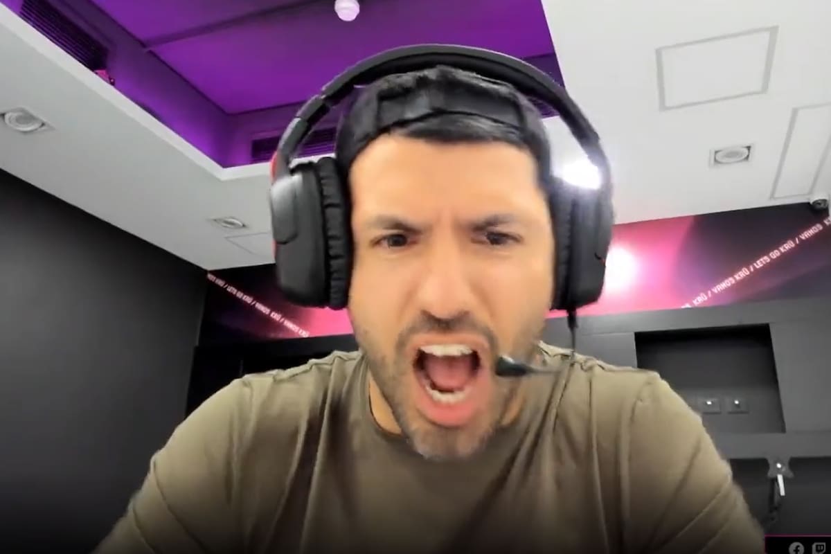 Agüero relató con ganas el primer gol de Julián Álvarez a Patronato