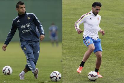 Agüero y Falcao, la carta de gol de Argentina y Colombia