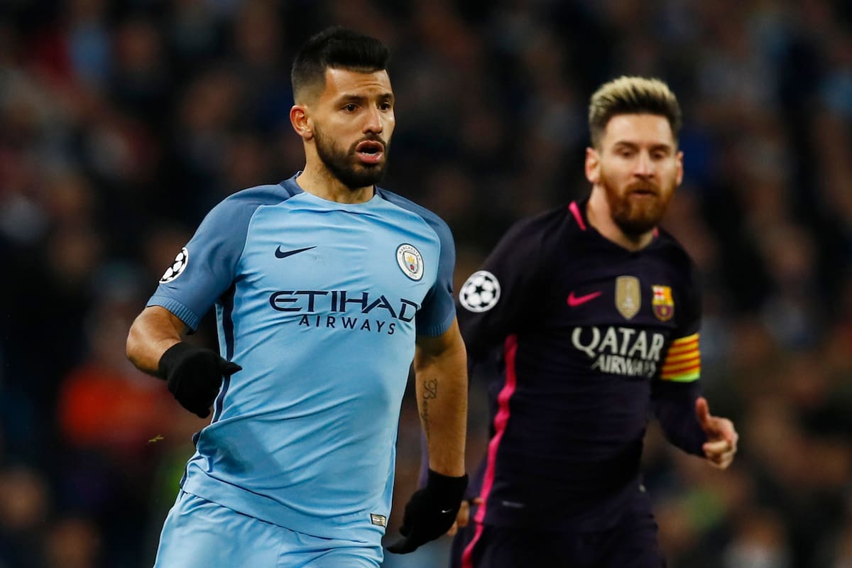 Agüero y Messi; rivales durante mucho tiempo, podrían ser compañeros en Barcelona