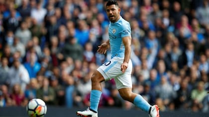Agüero ya definió y prepara el festejo de su gol
