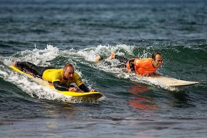 Aguerre y Kale, juntos en el mar