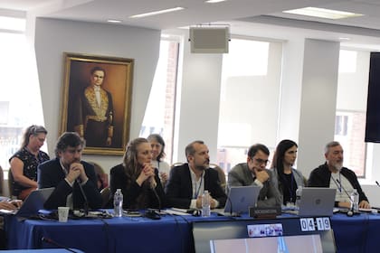Aguiar, entre los presentes