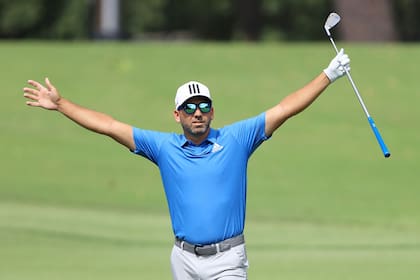 Águila en el 1 desde el centro del fairway: tirazo del español Sergio García