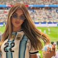Agus Gandolfo mostró qué comió en pleno partido de la Argentina y levantó la polémica