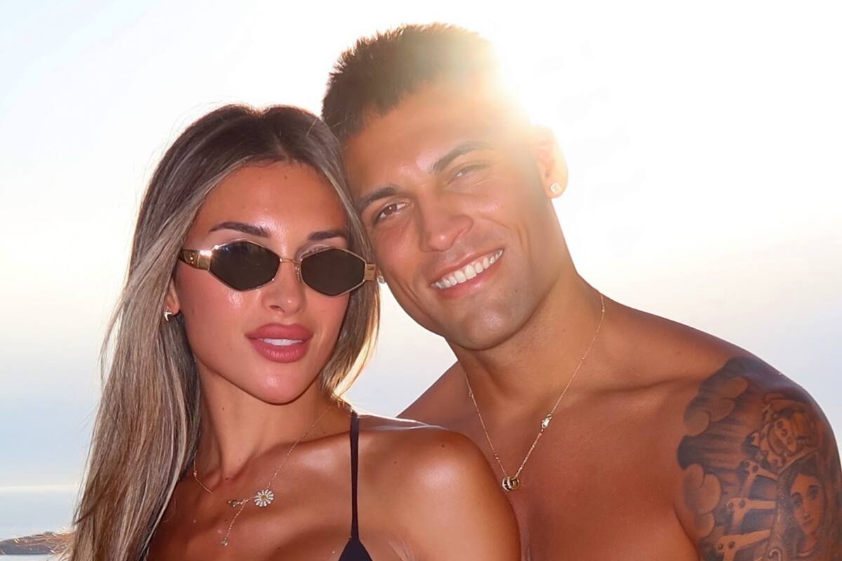 Agus Gandolfo y Lautaro Martínez compartieron sus vacaciones con un reconocido extenista argentino y su gamilia (Foto: Instagram @lautaromartinez)