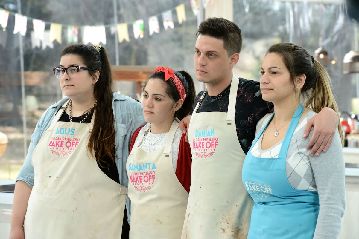 Agus, Samanta, Damián y Agustina, semifinalistas de Bake Off