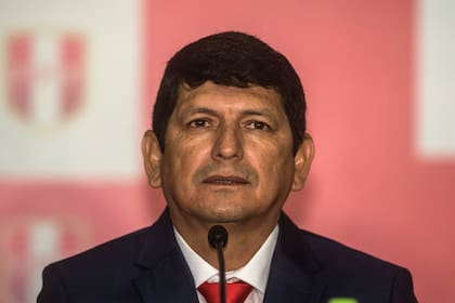 Agustín Lozano, presidente de la Federación Peruana de Fútbol, y responsable de llevar la final única de la Libertadores a Lima.