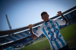 Almendra ya se viste de Racing: la frase que sube la temperatura para la Copa Libertadores