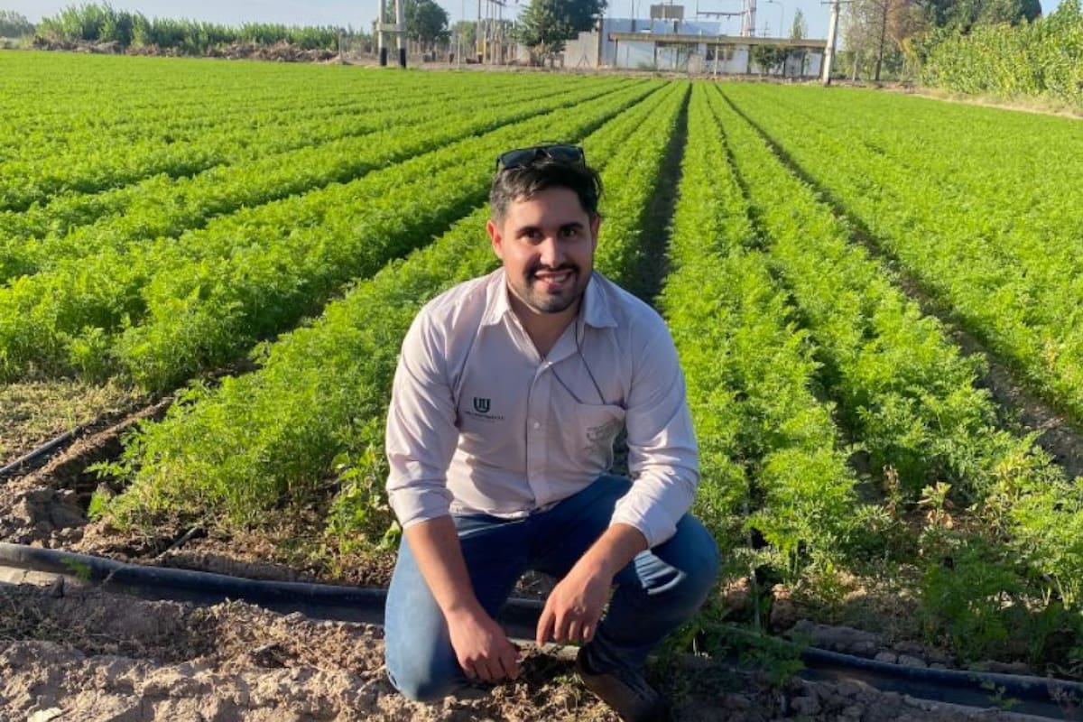 Agustín Arechavala , presidente del Ateneo de jóvenes de la Sociedad Rural de San Vicente, Buenos Aires