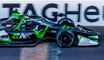 Agustín Canapino completó cuatro de las cinco carreras que disputó en su primera temporada