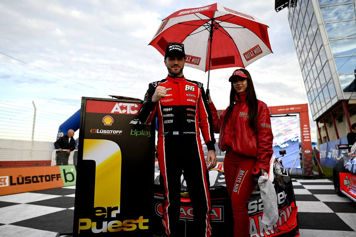 Agustín Canapino dominó ampliamente la octava fecha del calendario del TC en Concepción del Uruguay