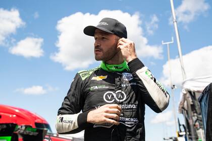 Agustín Canapino, en el Indy Car