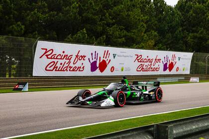 Agustín Canapino fue 26° en la cuarta fecha del IndyCar, el Grand Prix de Alabama