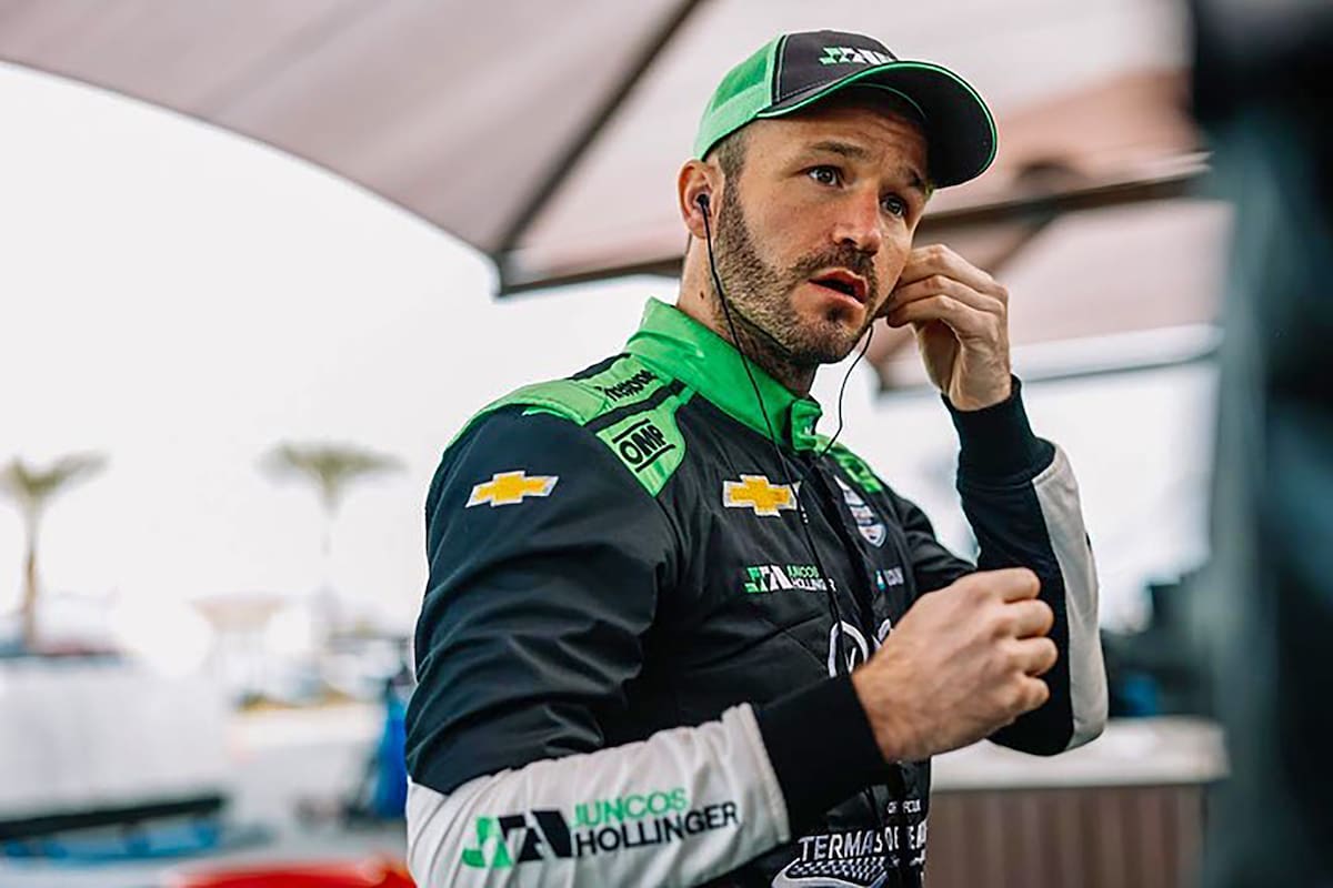 Agustín Canapino tiene todo listo para empezar la temporada de IndyCar
