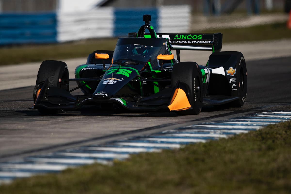 Agustín Canapino y una sólida actuación en la carrera exhibición en Thermal: el décimo puesto, una recompensa deportiva más que económica