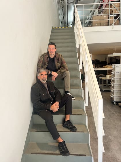 Agustín Caro y Pablo Tokatlian, los socios fundadores de Cuervo Café y ahora también de Gaviota