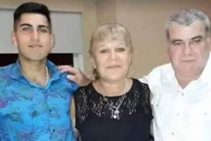 Agustín Chiminelli, femicida de Alejandra Abbondanza junto a sus padres que le habrían ayudado a desmembrar el cuerpo e incinerarlo en una parrilla en la casa familiar